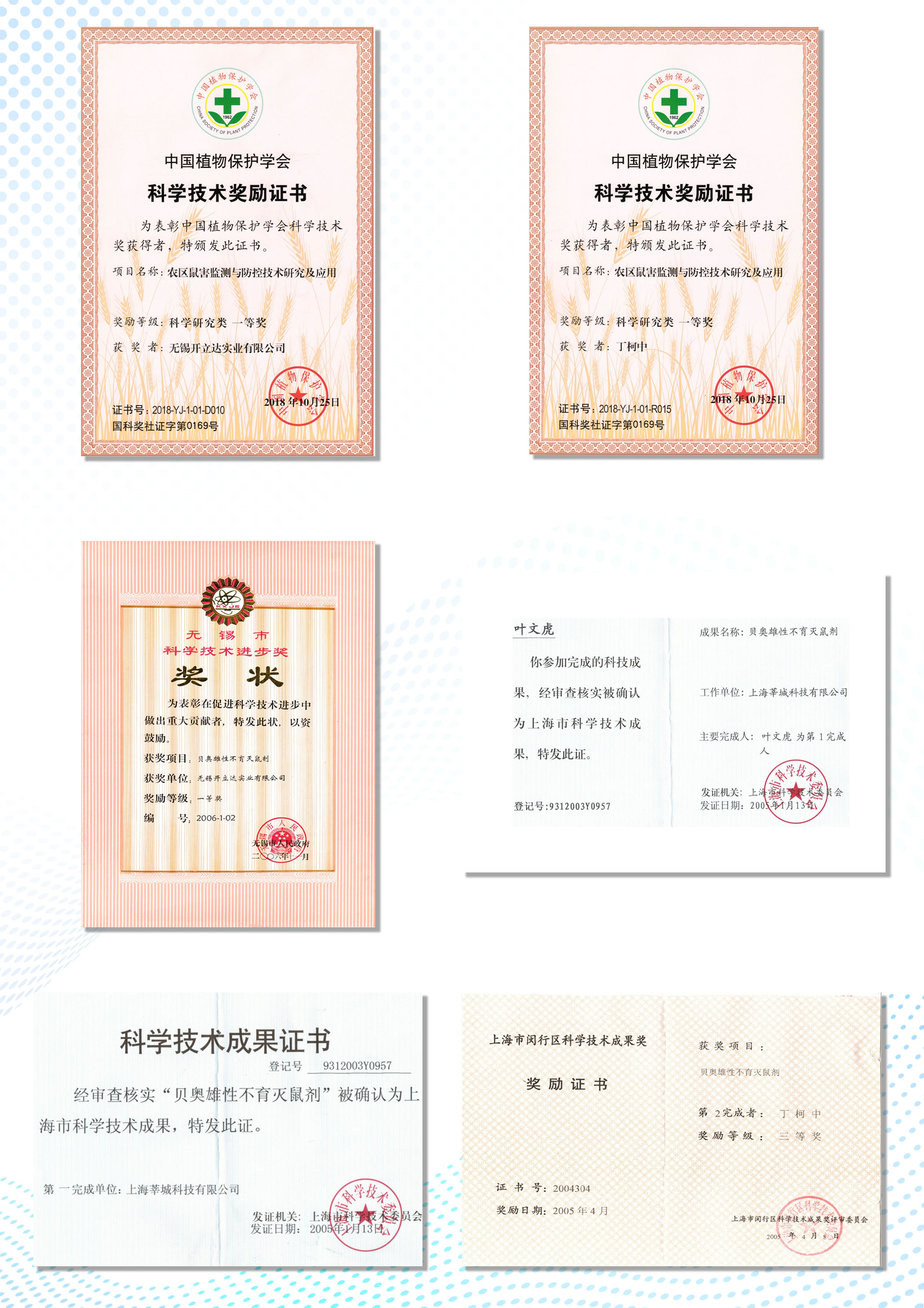 科學(xué)技術(shù)獎項(xiàng)